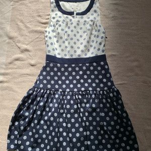Polka dot Jcrew sleeveless dress